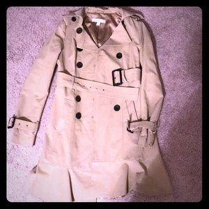 NY & Company skirted trench coat